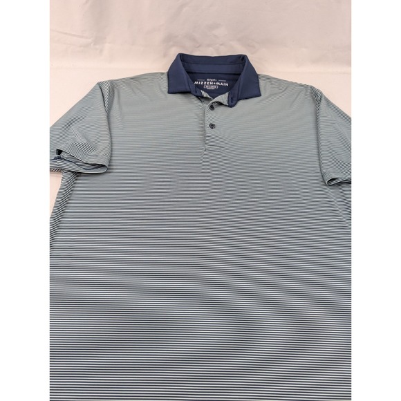 Mizzen + Main Phil Mickelson Men XXL Shirt Polo  Performance Classic Fit Golf - Picture 3 of 7